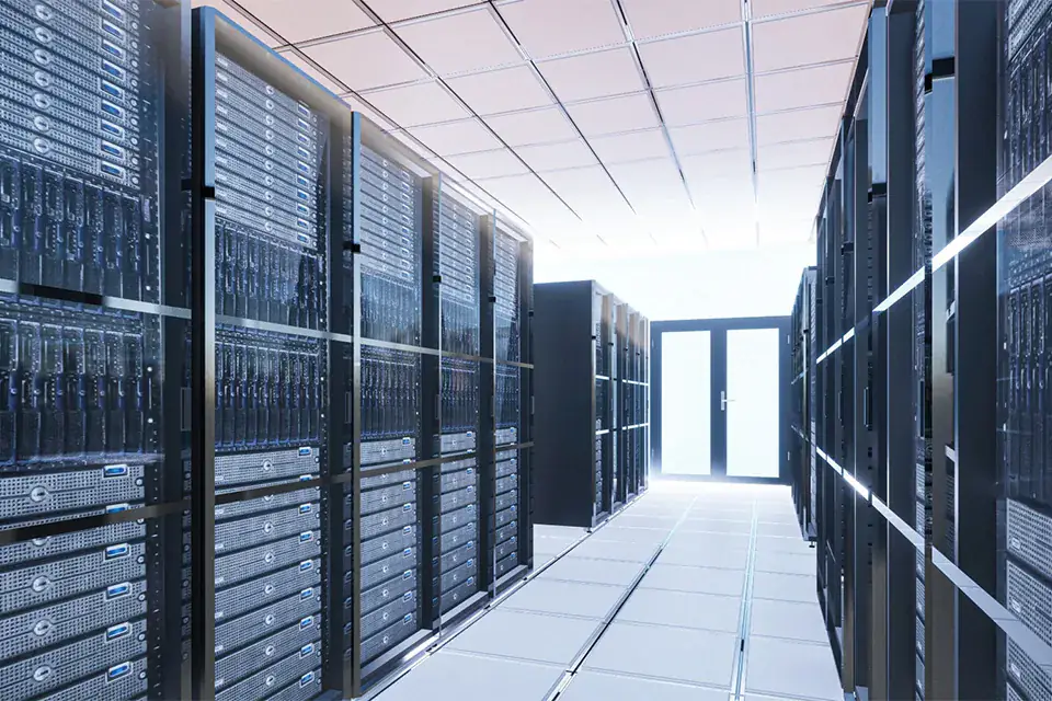 XServer国内データセンター内のサーバーラック